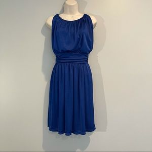 Blue Tank Sleeve Express Dress